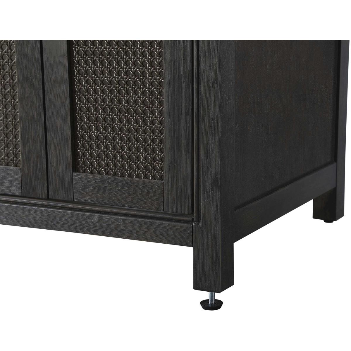 Elegant Lighting VF29524CO Alina Vanity Chocolate Oak