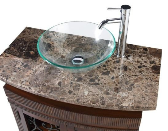 36 inch Attractive Artturi Vessel Sink Bathroom Vanity # Q226BN
