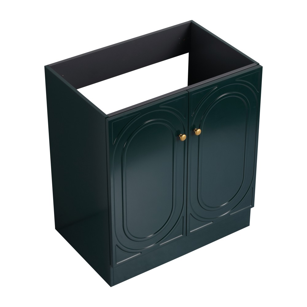 Freestanding Bathroom Vanity with Two Soft-Close Cabinet Doors