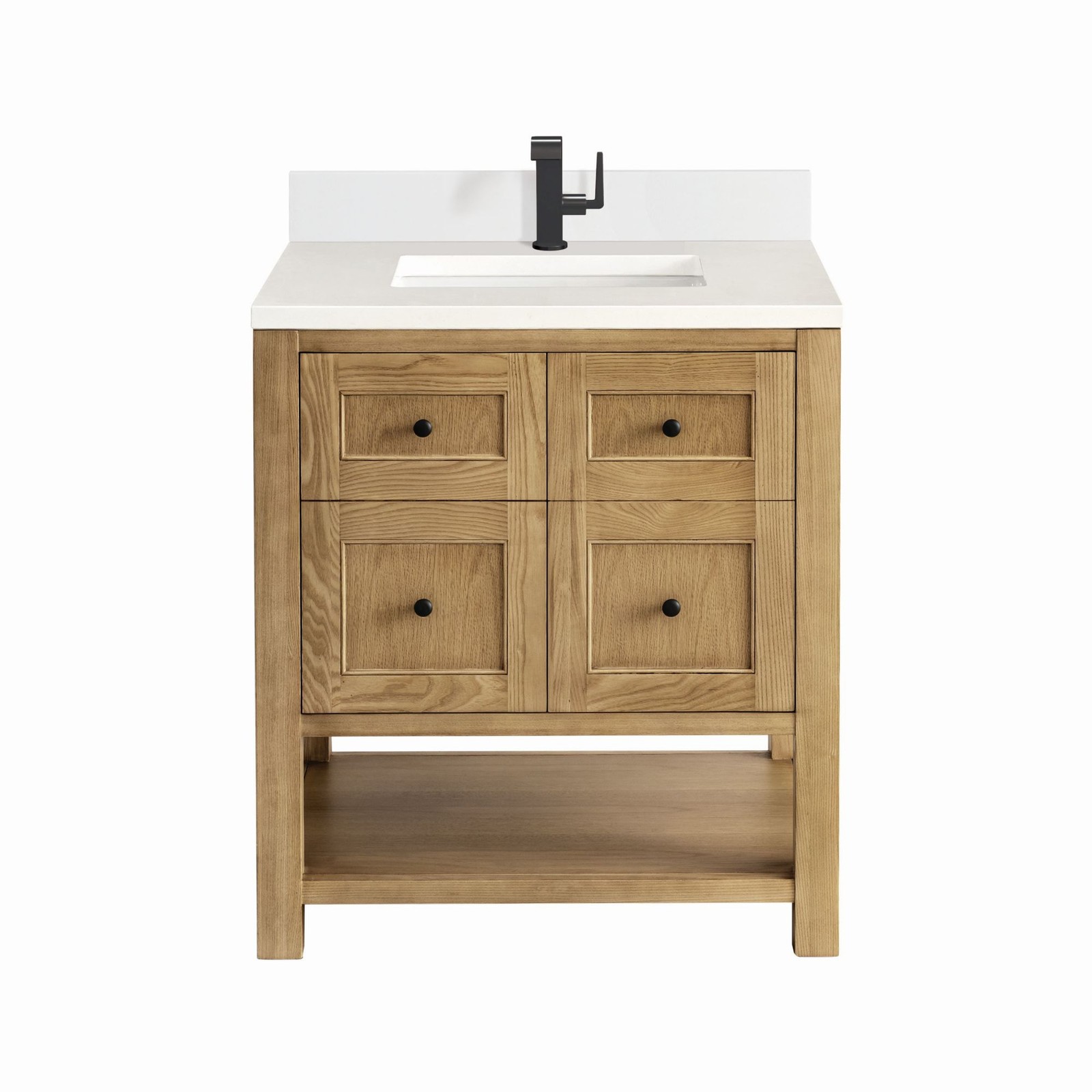 James Martin Vanities 330-V30-1WZ Breckenridge 30″ – Light Natural Oak