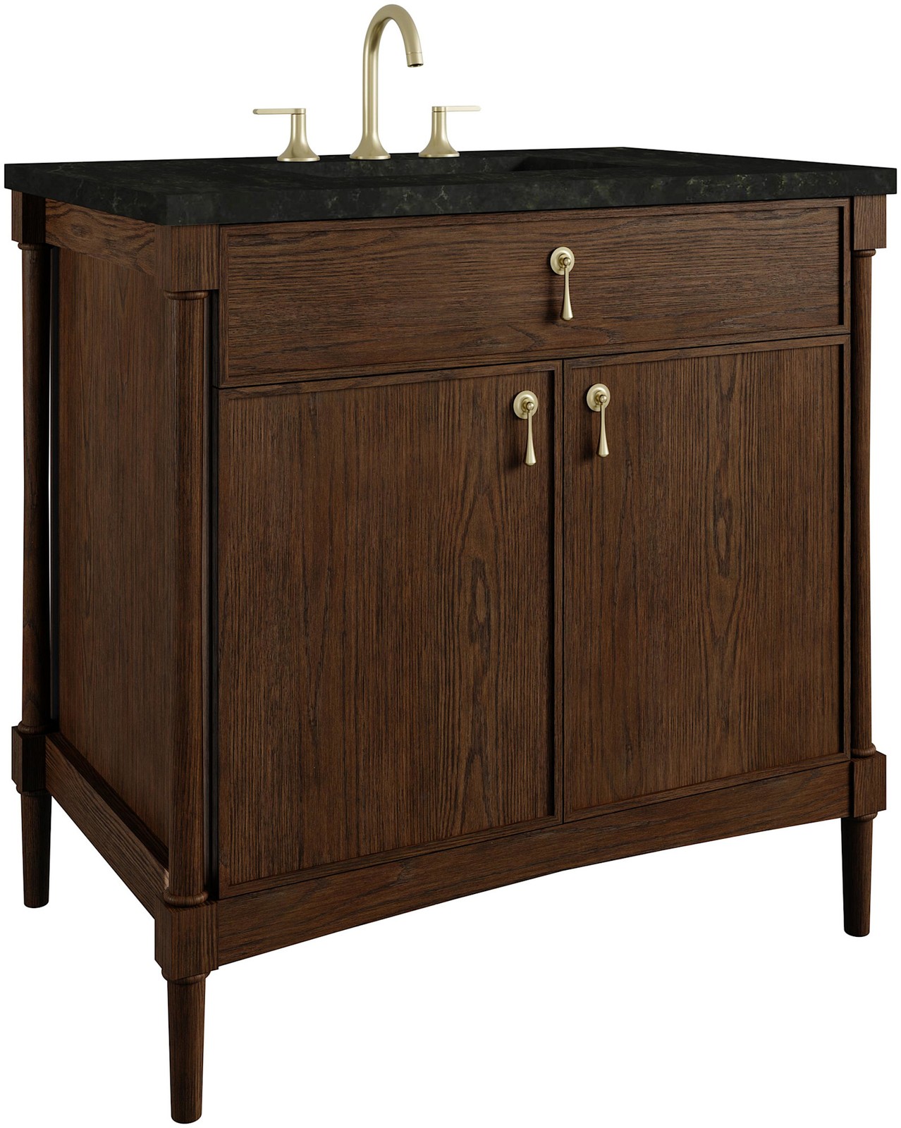 James Martin Vanities D680-V36-3PHT Kinnsden 36″ – Sable Oak