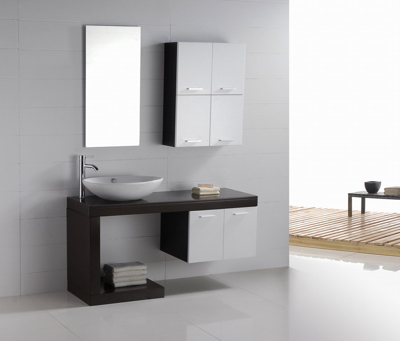 Bathroom Vanity – Modern Bathroom Vanity Set – Single Sink – Aria -55″