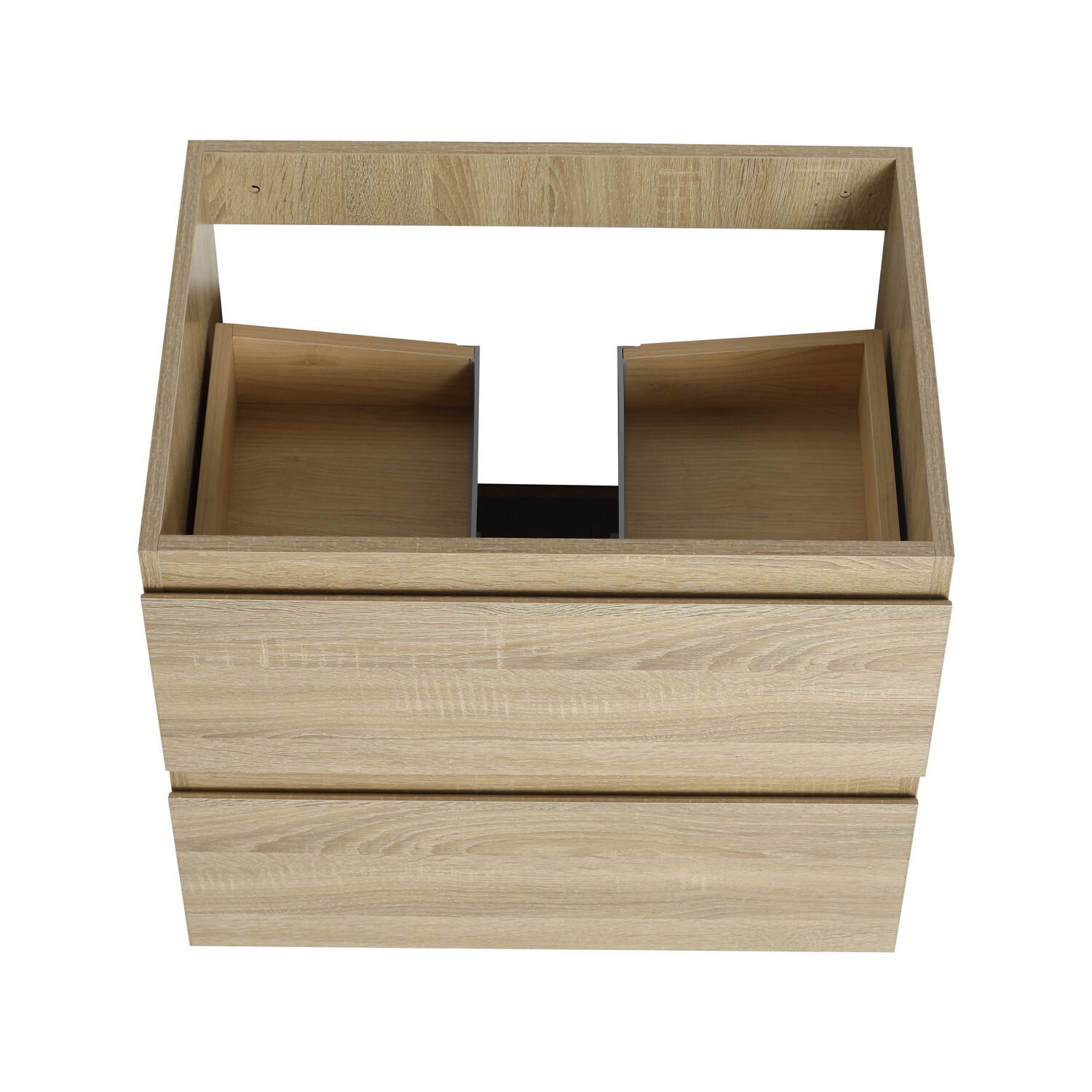 24″ 30″ 36″ Wall Mounted Bathroom Vanity w/Sink,Floating Vanity Cabinet,2 Drawer