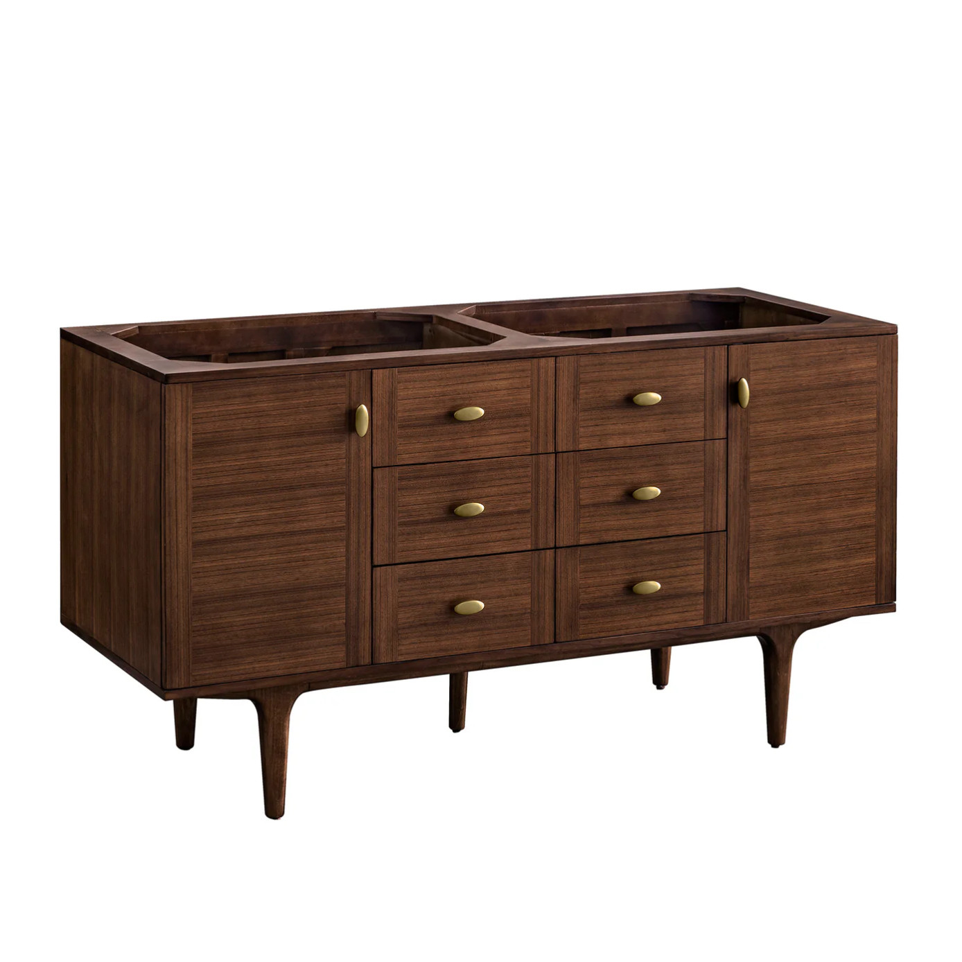 New James Martin Vanities Amberly 60″ Double Vanity Cabinet (Model 670‑V60D-WLT)
