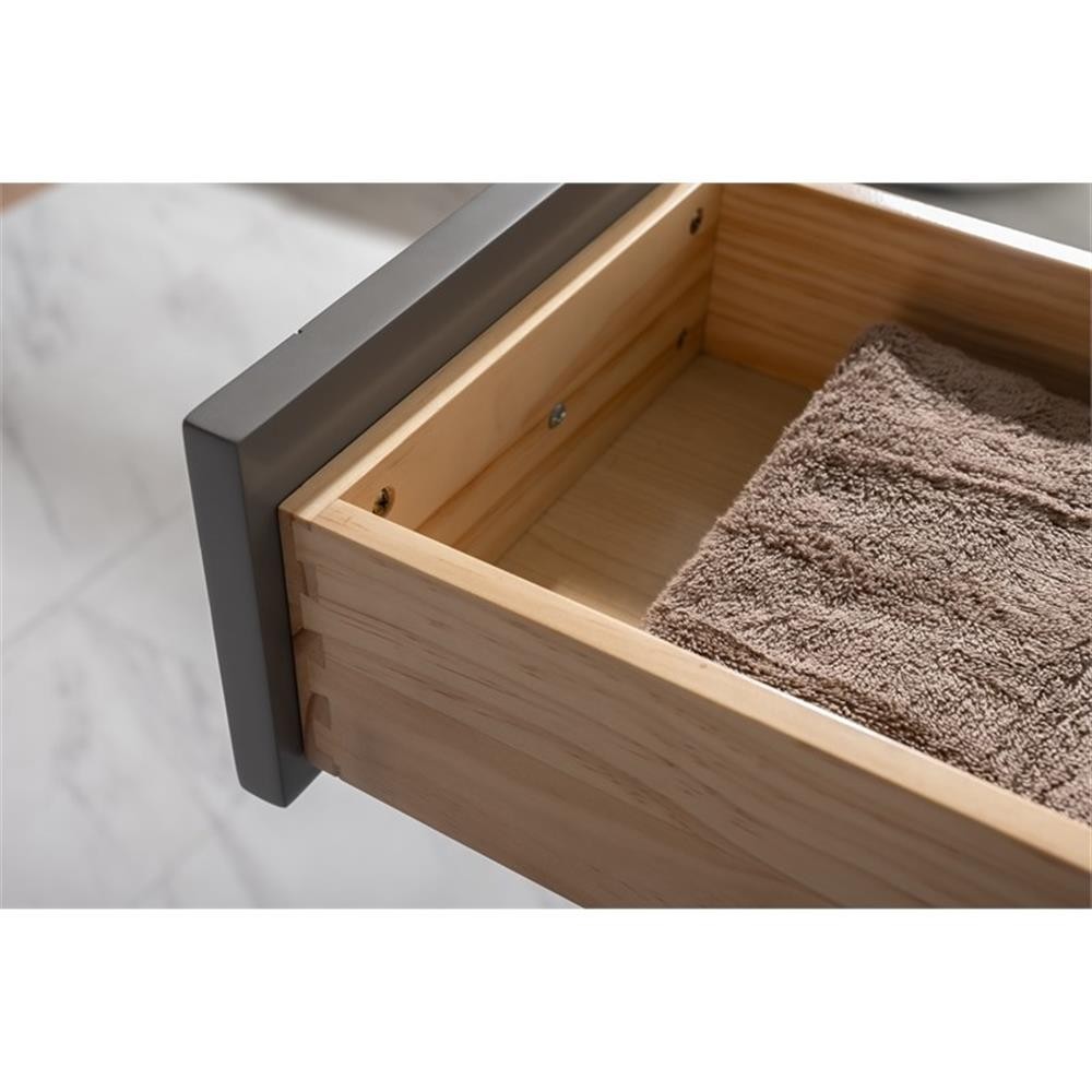 Design Element Burbank 54″ Single Vanity in Gray
