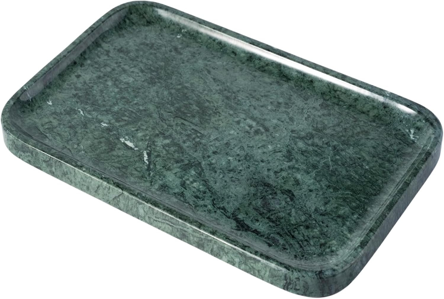 Marble Vanity Tray, 18In Stone for Bathroom Countertop, 17 3/4” Oversized Dress