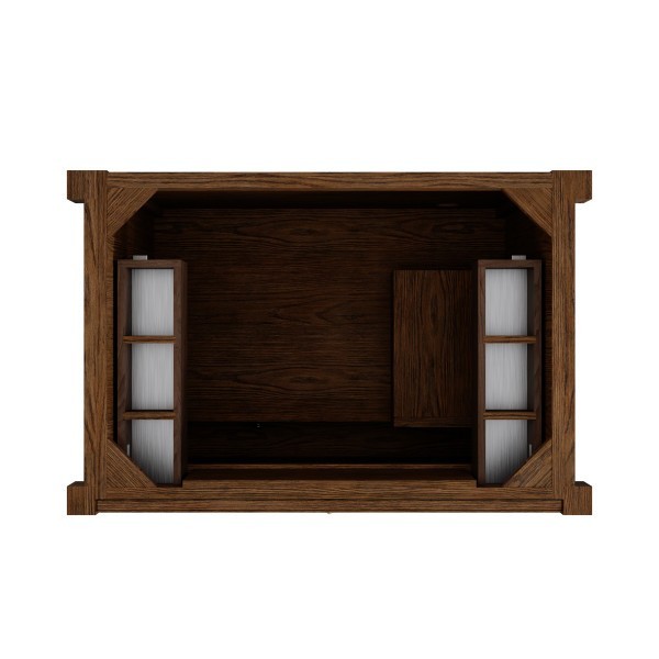 36″ James Martin Kinnsden D680-V36-SBK Single Vanity Cabinet Light Sable Oak