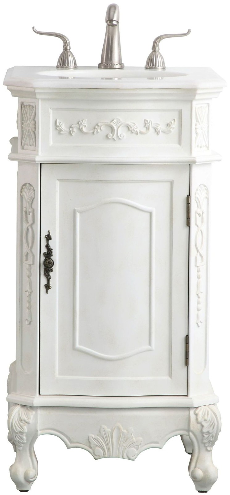 Elegant Lighting VF10119-VW Danville 18″ – Off White