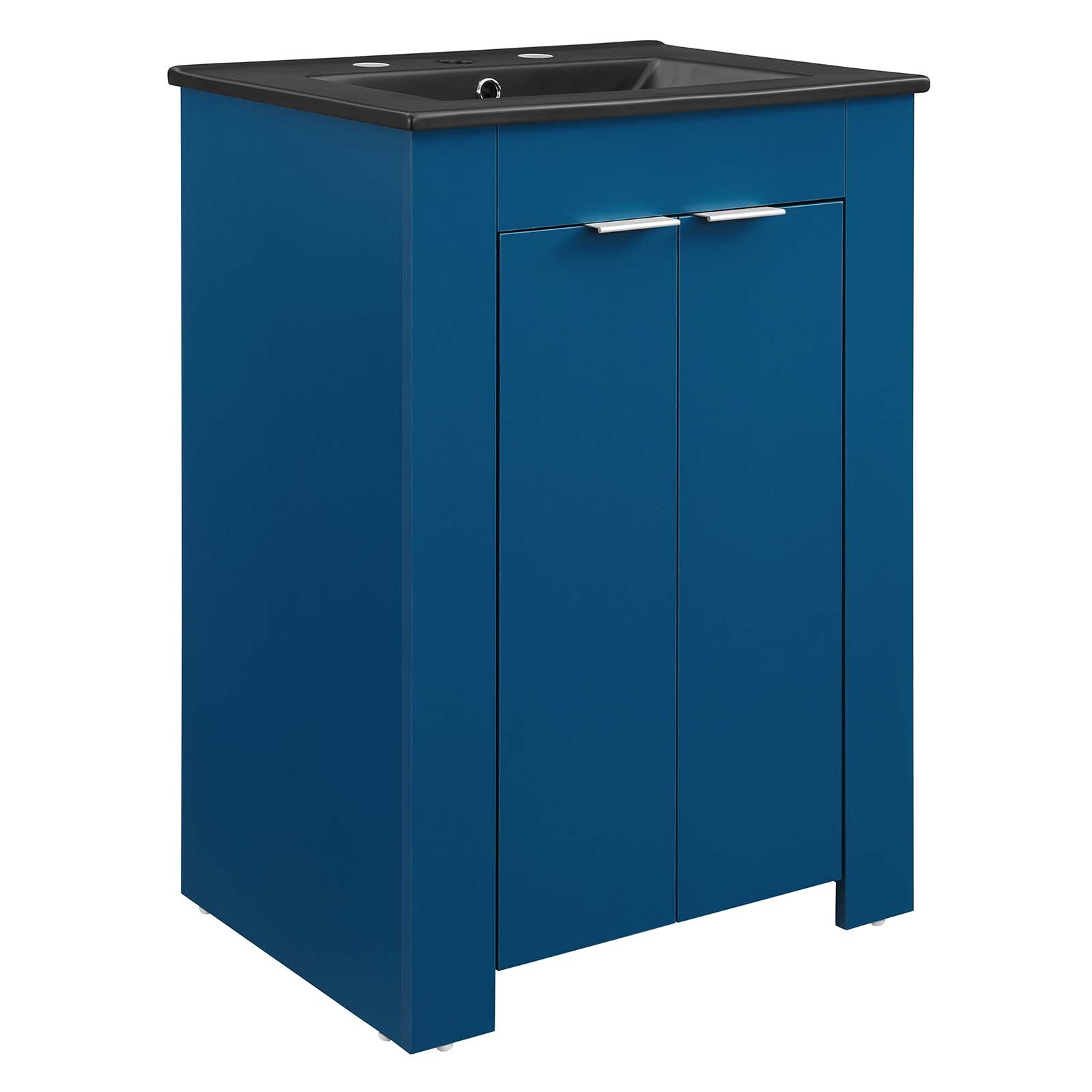 Modway Maybelle 24″ Bathroom Vanity In Navy Black