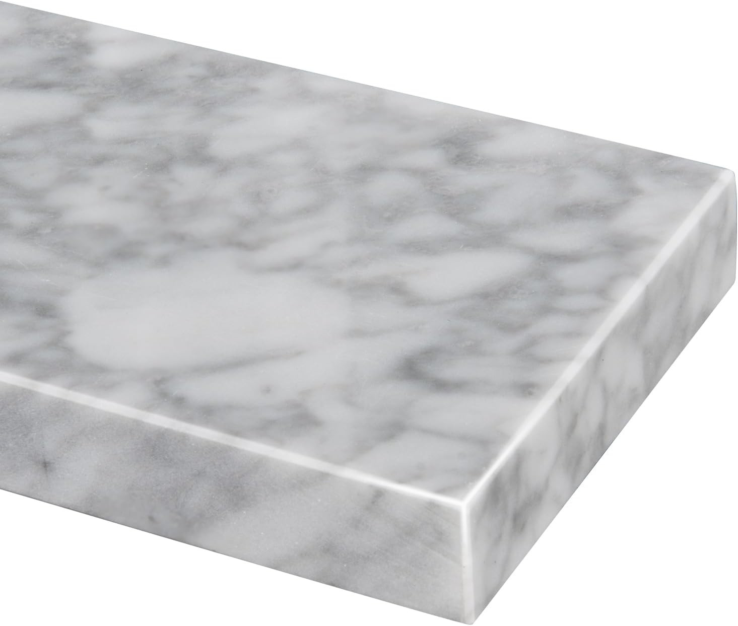 Elegant 36″ Carrara Marble Backsplash for Bathroom Vanity Sink Top