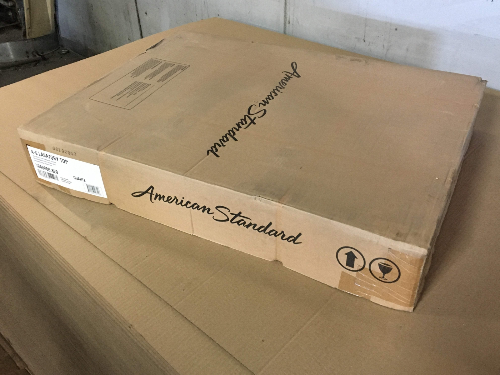 AMERICAN STANDARD 7840000.820 QUARTZ TOP FOR TOWNSEND LAVATORY TOP SINK 215305