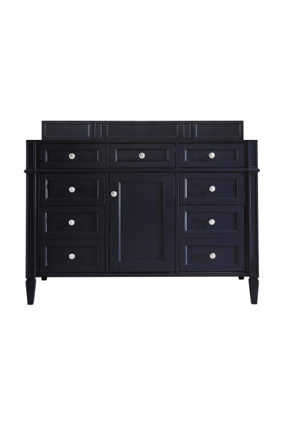 48″ James Martin Brittany 650-V48-VBL-3CSP Vanity Cabinet Charcoal Soapstone Top