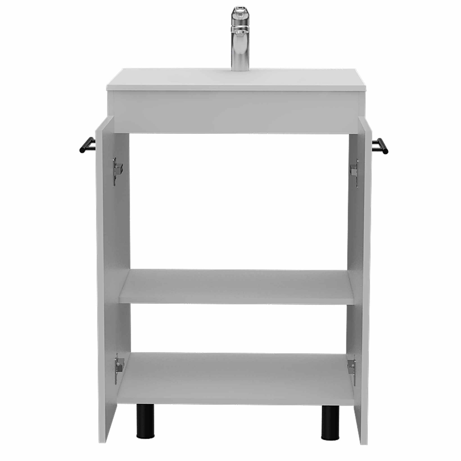 Selma 24″ Freestanding Vanity Cabinet With Division