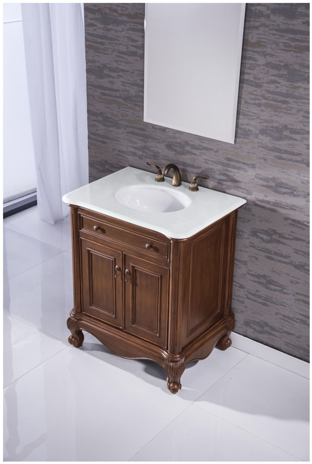 Elegant Lighting VF-1032-VW Berkshire 30″ – Brown