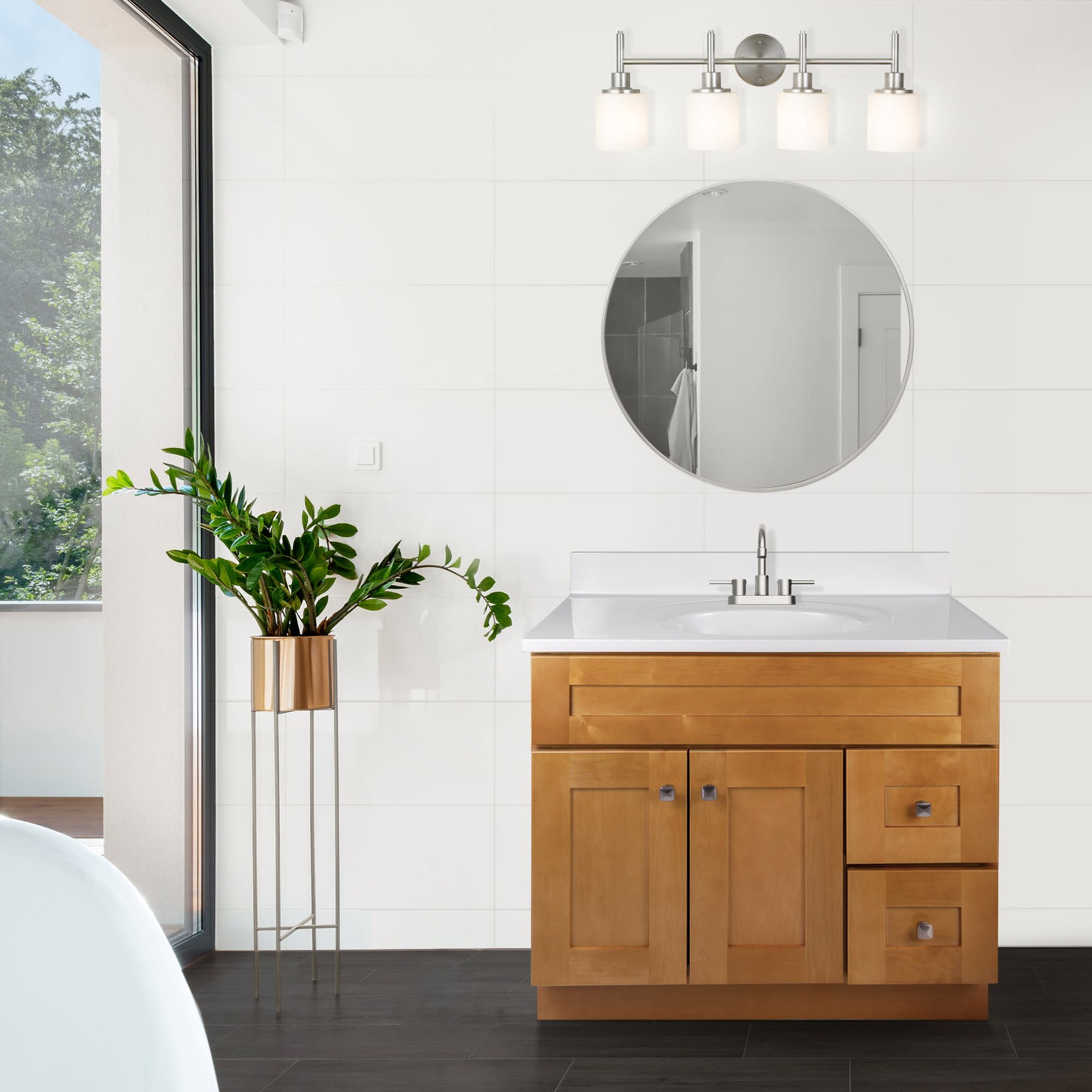 Design House 216077 Brookings 36″ – Modern Birch
