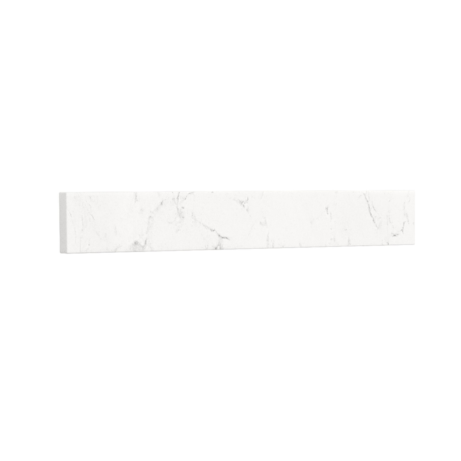 Wyndham Collection WCFVCA1SS 21-1/4″ x 3″ Sidesplash – Carrara Cultured Marble