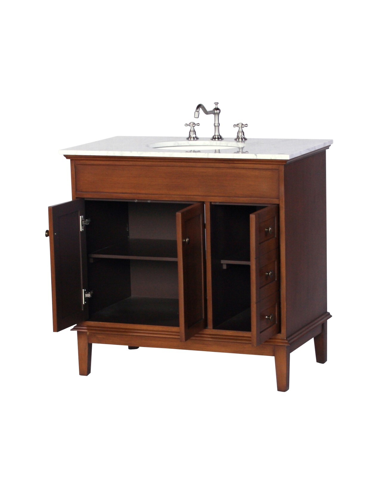 36-Inch Contemporary Style Single Sink Bathroom Vanity Model 301-36 SK