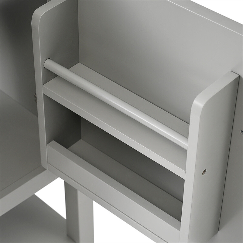 20″ Bathroom Vanity with Sink Door Open Shelf Rack Freestanding Storage Cabinet
