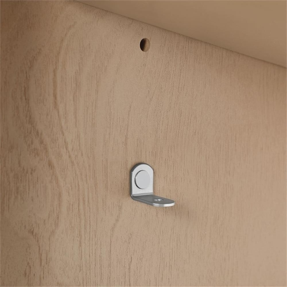 Pemberly Row 30″ Bathroom Vanity in Sahara Birch with White Countertop
