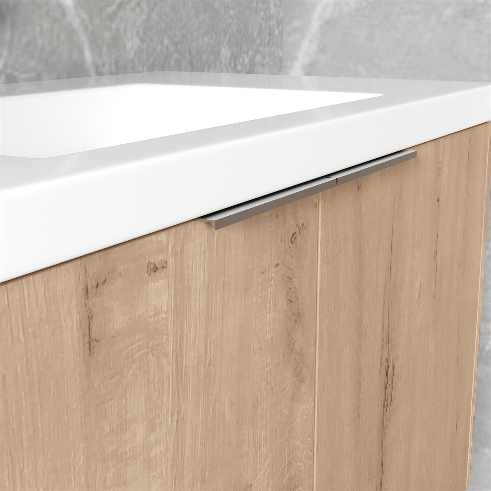 24″ 30″ 36″ Bathroom Vanity Wall Mount Cabinet Float Mounting Design With Sink