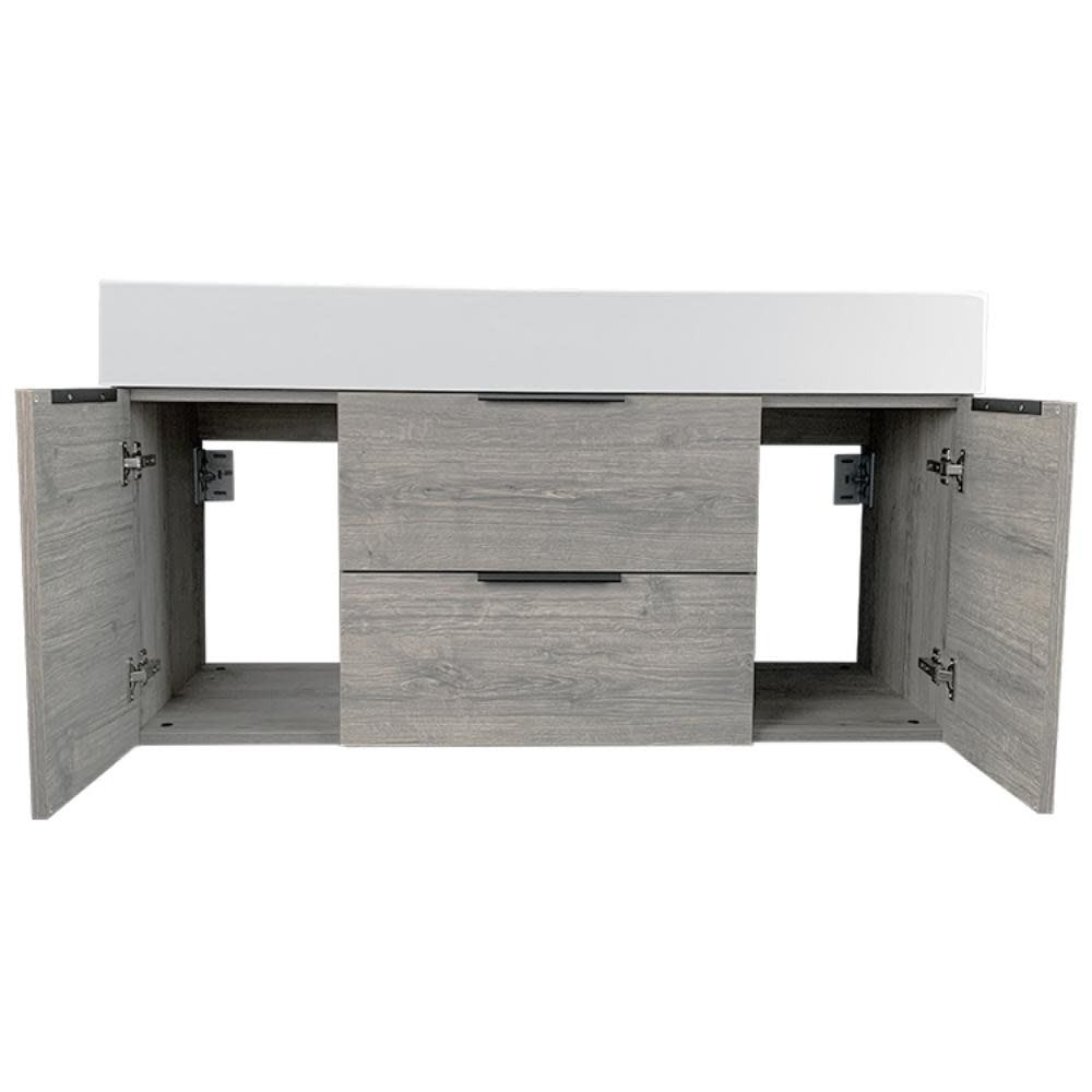 Nameeks Derin-4818-W-C Derin 48″ Wall Mounted Single Basin Vanity – Night Blue /