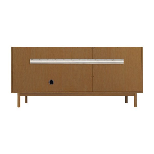 72″ James Martin Laurent 545-V72-HNO Double Vanity Cabinet Honey Oak