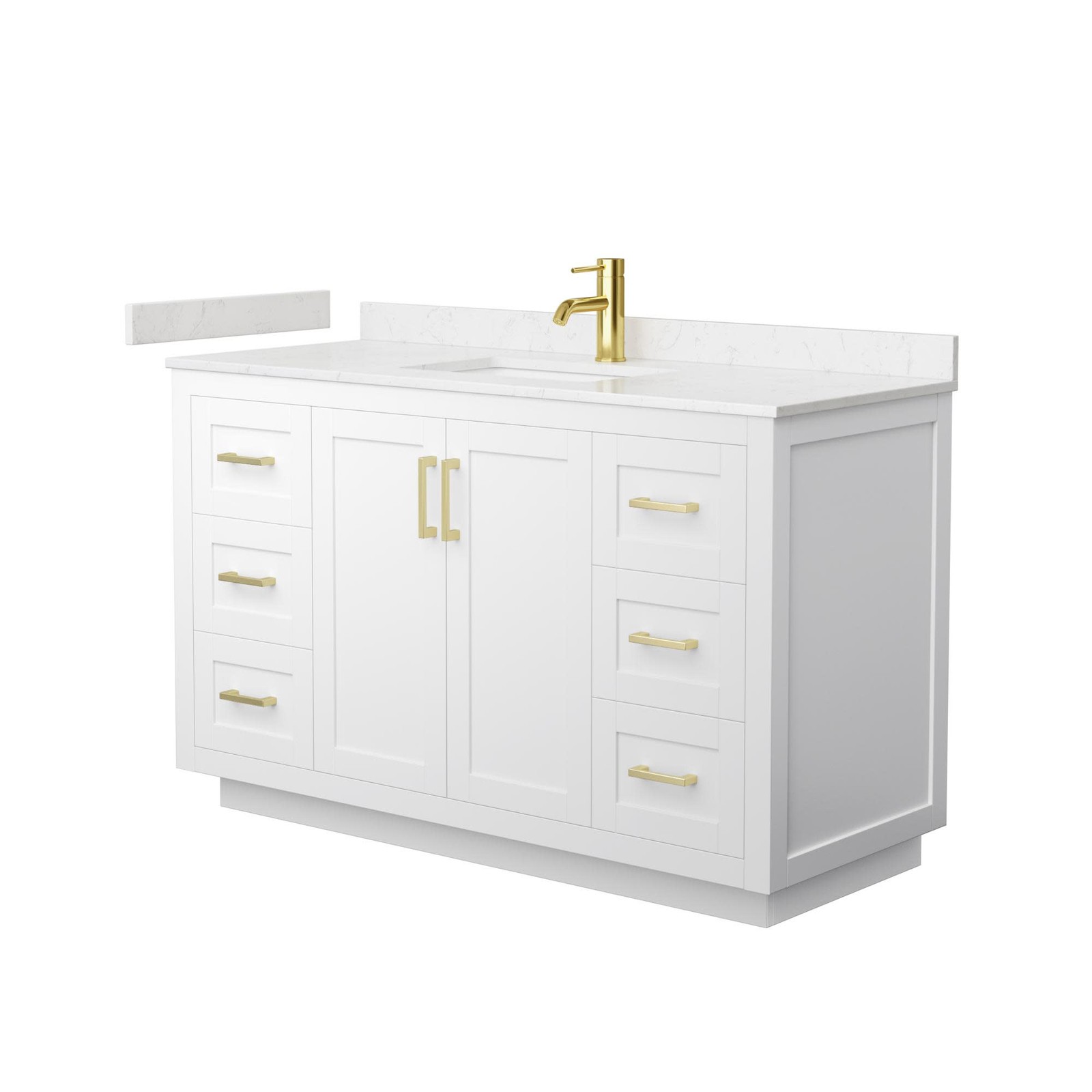 Wyndham Collection WCF2929-54S-VCA-MXX Miranda 54″ – Green / Carrara Cultured