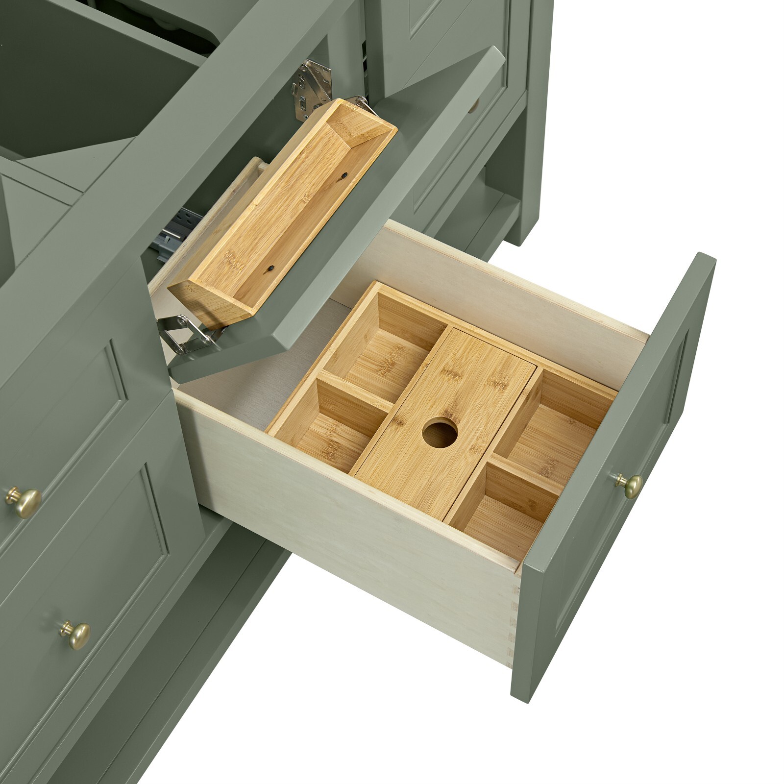 60in James Martin Breckenridge 330-V60S-SC Single Vanity, Smokey Celadon