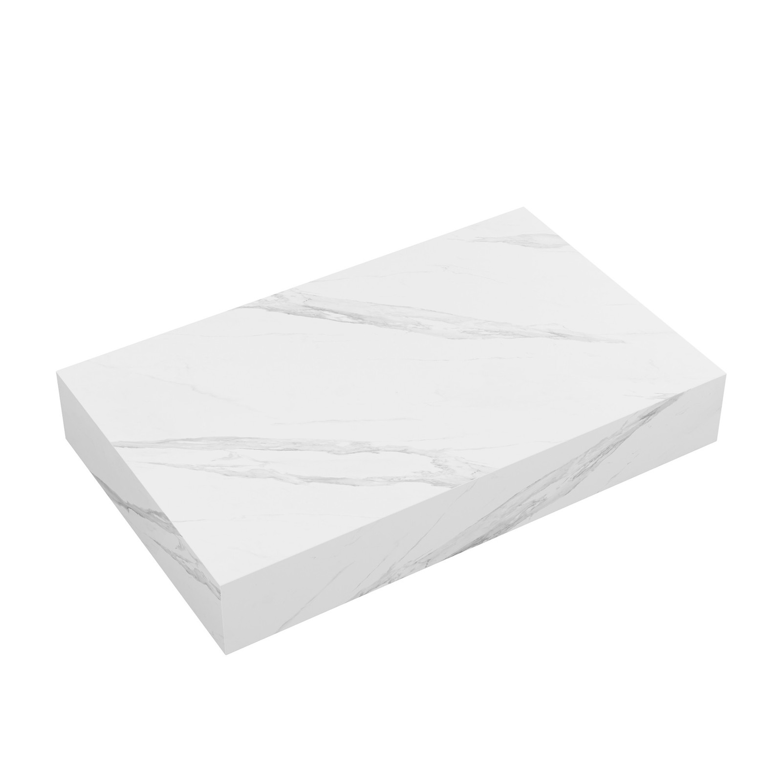 Swiss Madison SM-WSM601-SH Monaco 36″ Stone Composite Vanity Top – White