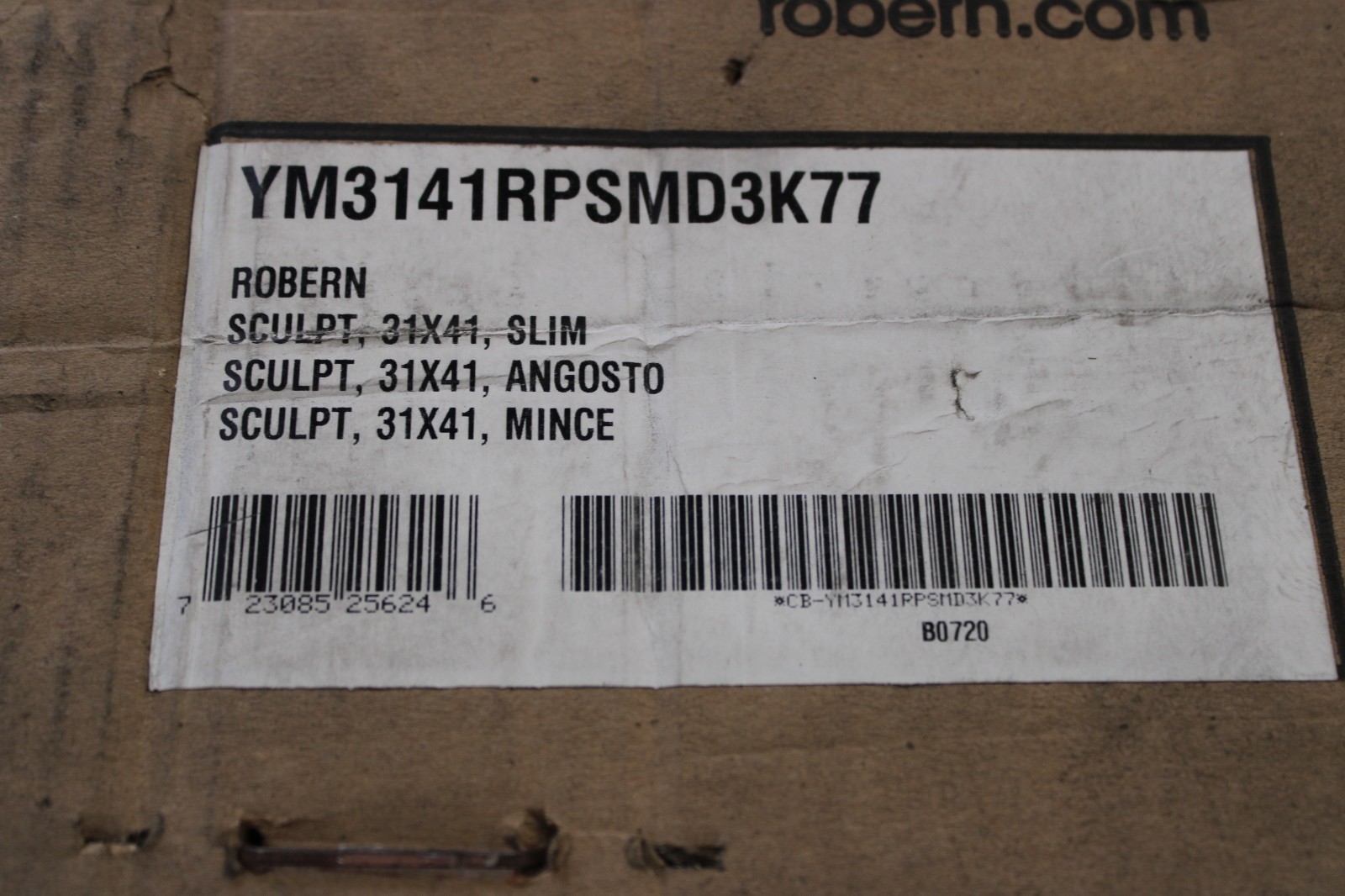 Robern YM3141RPSMD3K77 – Sculpt, Slim Museum Mirror 31″ x 41″ x 2″ – Pol. Nickel