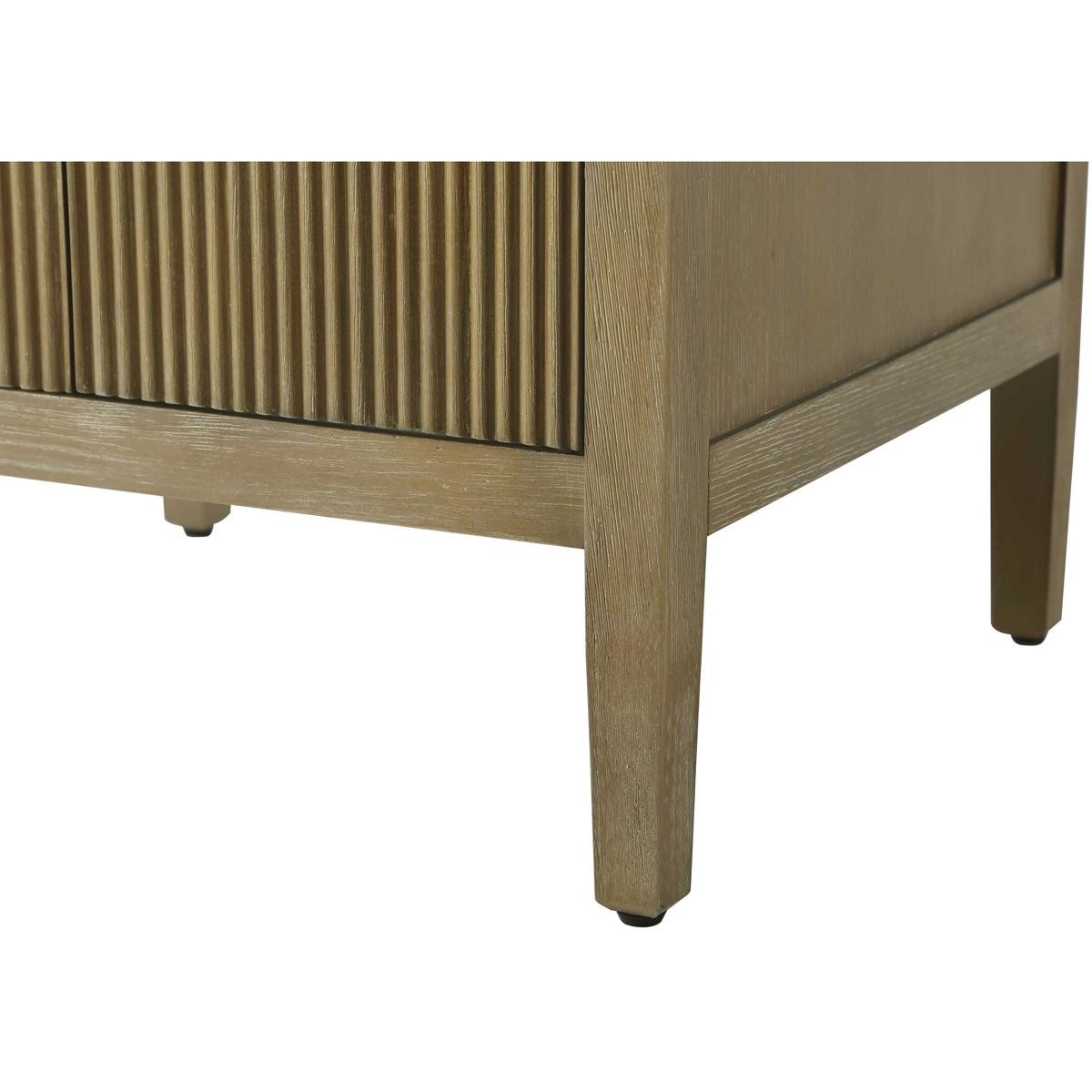 Elegant Lighting VF29624LO Blakely Vanity Linen Oak