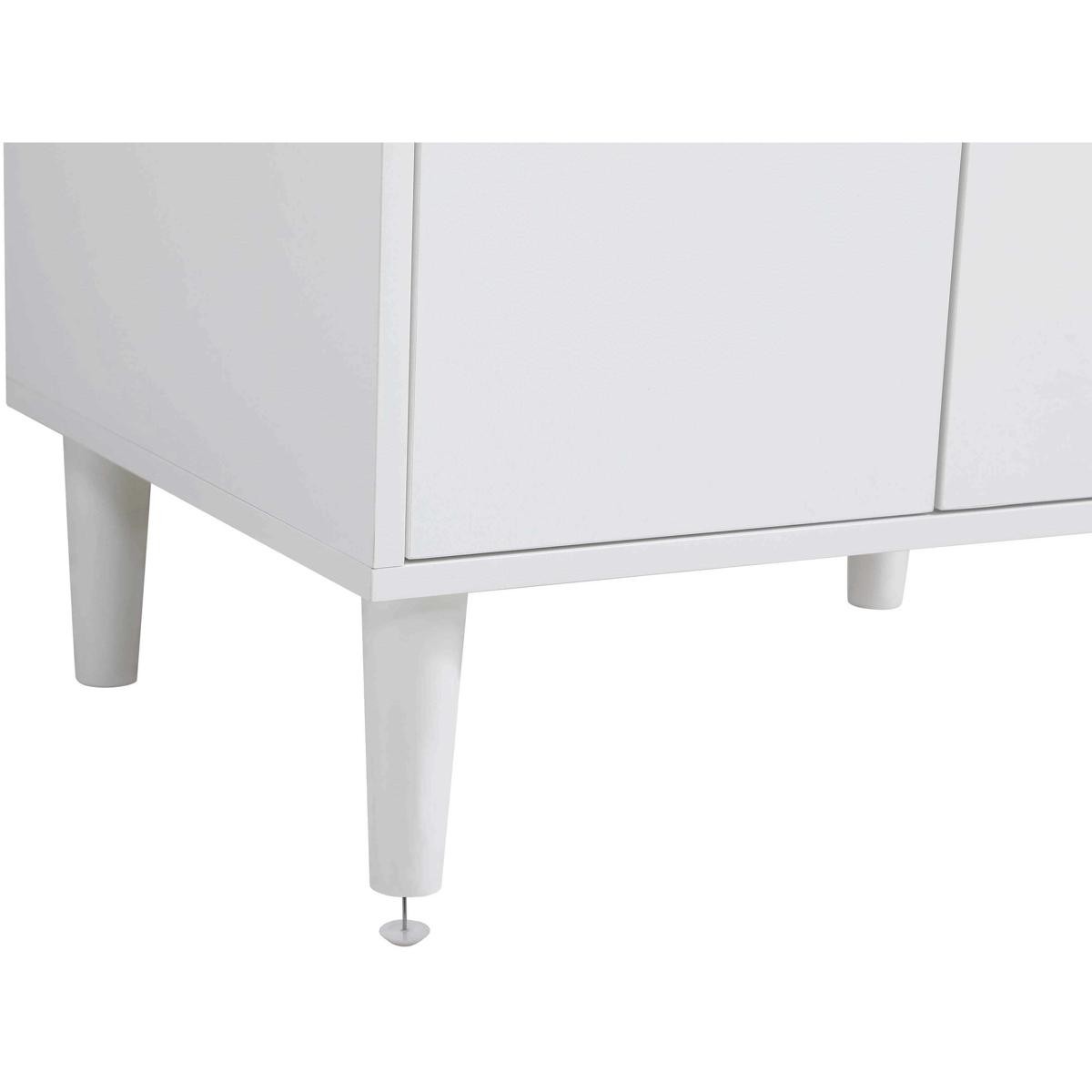 Elegant Lighting VF25024MWH Chandler 24 X 34 inch White Bathroom Vanity Cabinet