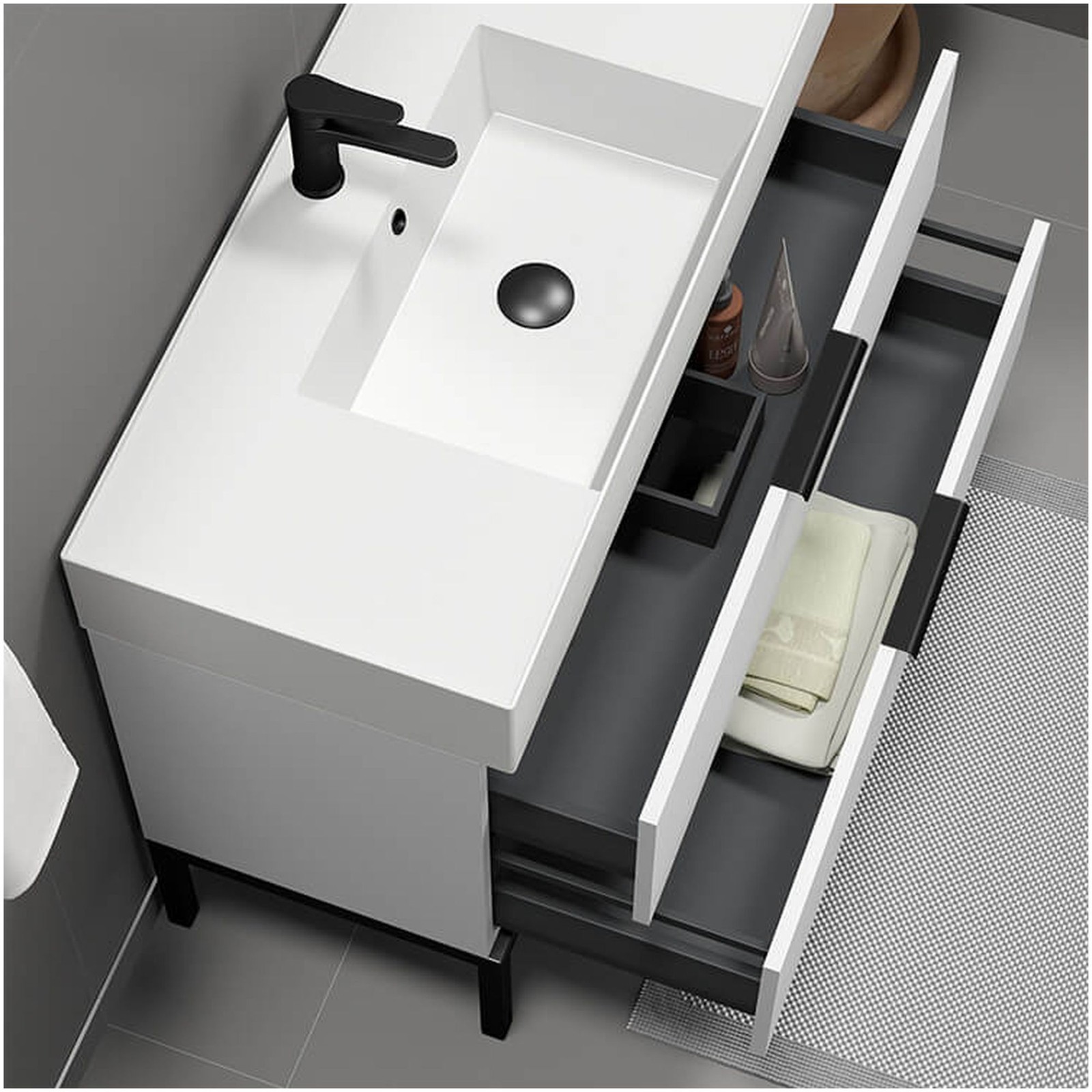 Nameeks Derin-4018 Derin 40″ – Black