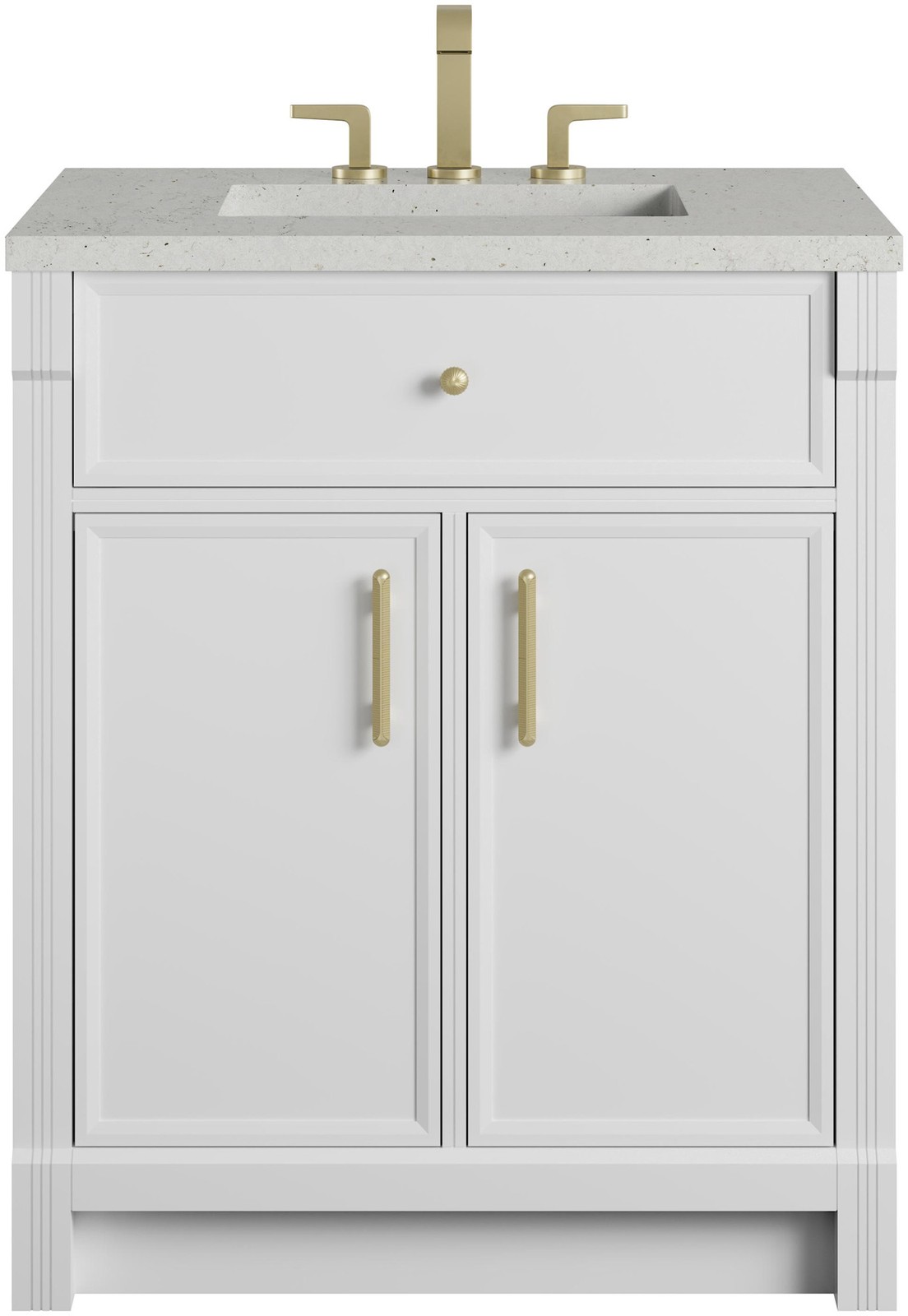 James Martin Vanities 660-V30-3LDL Bellshire 30″ – White