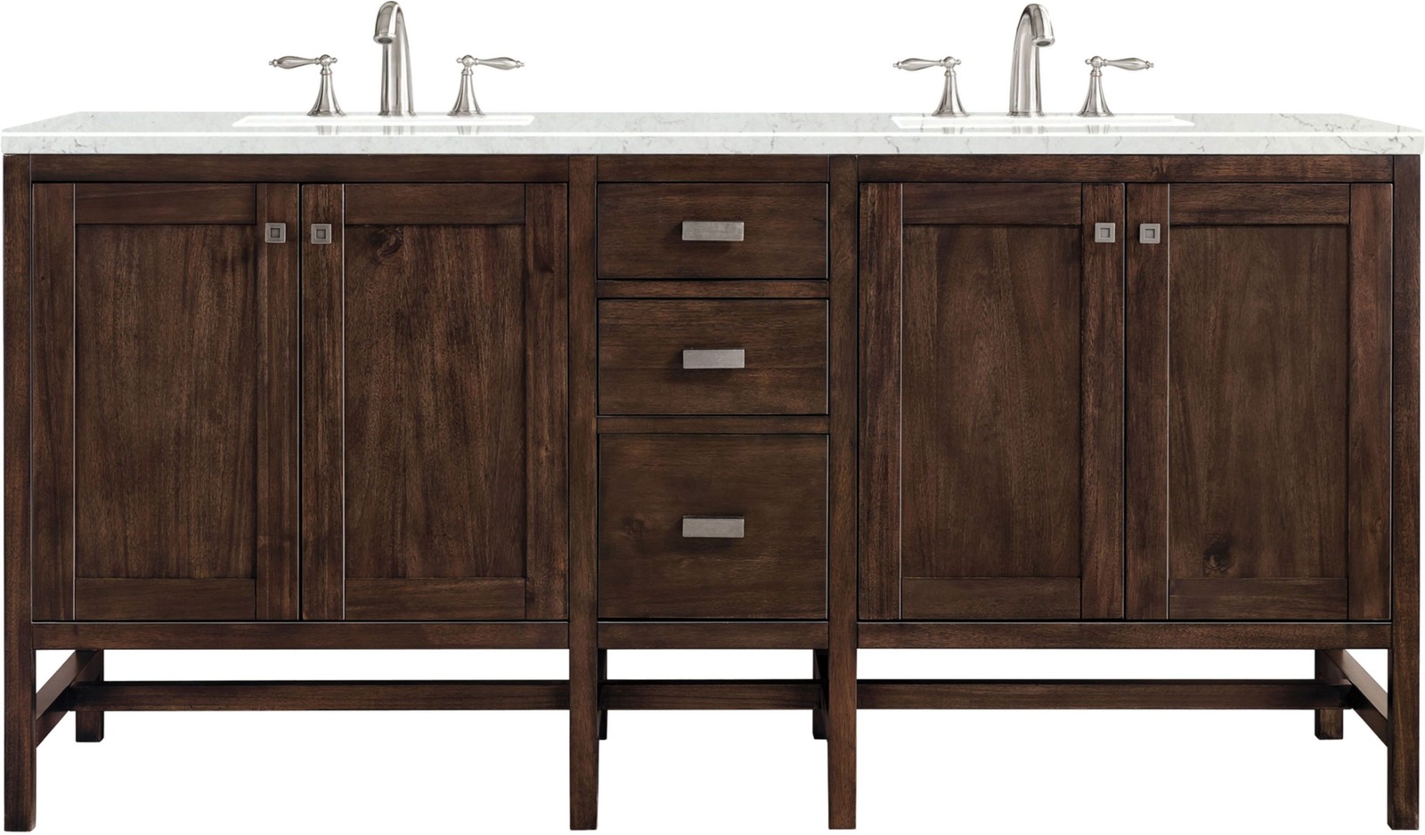 James Martin Vanities E444-V72-3EJP Addison 72″ – Mid Century Acacia