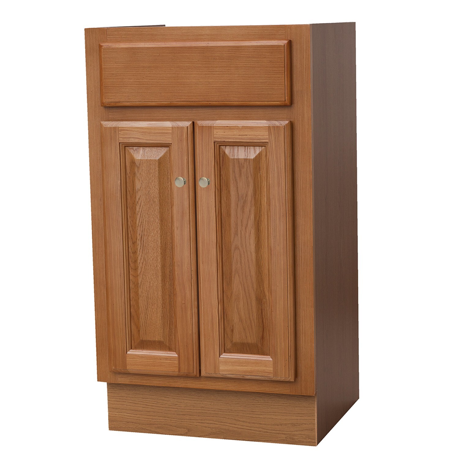 18×16 Golden Oak Raised Panel Two door vanity
