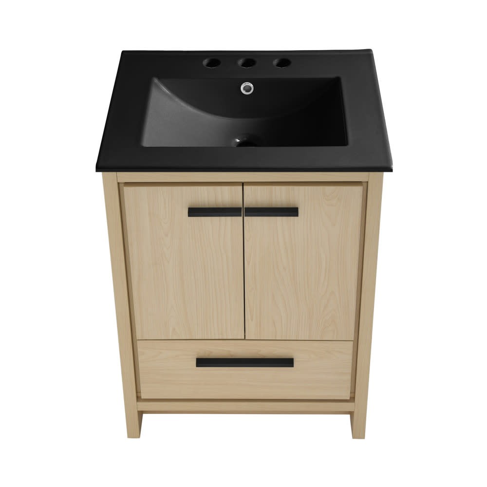 Swiss Madison SM-BV730L-3 Virage 24″ – Natural Oak / Matte Black