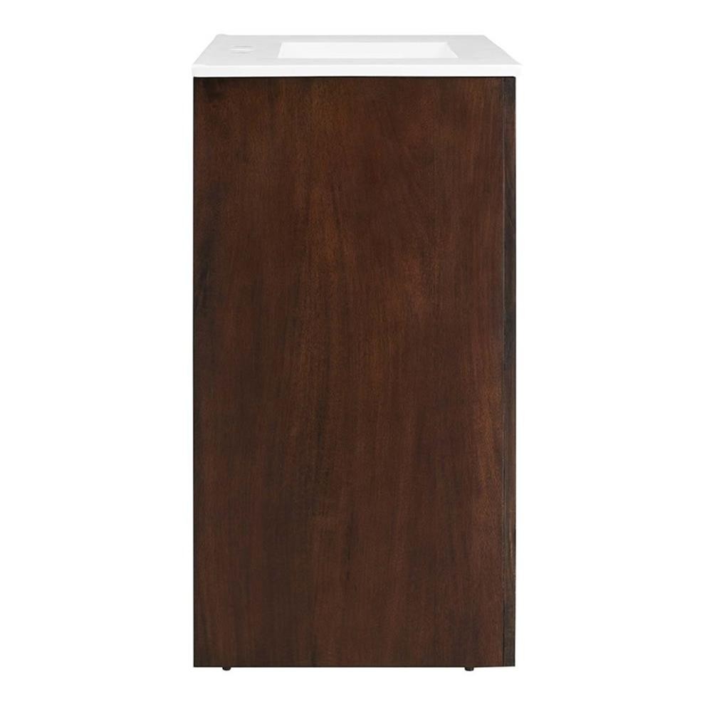 Appia 36″ Bathroom Vanity in Walnut White