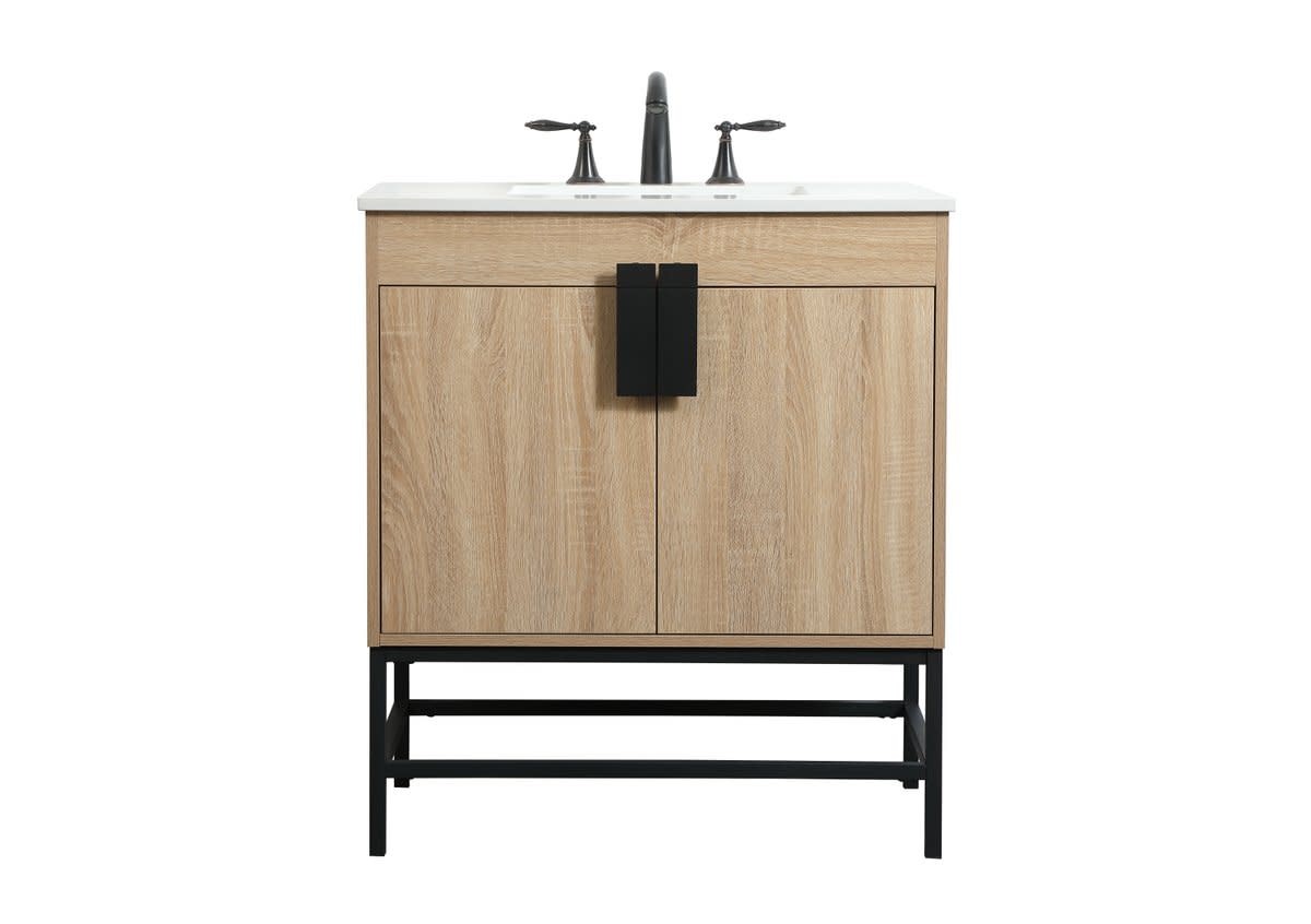 Elegant Lighting VF48830 Eugene 30″ – Mango Wood