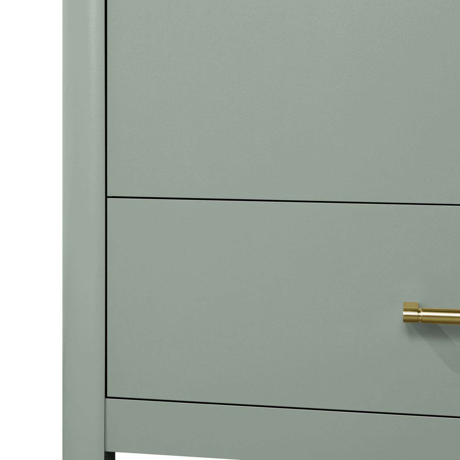 Dario 30″ Bathroom Vanity in Sage Green with Engineered Marble Countertop