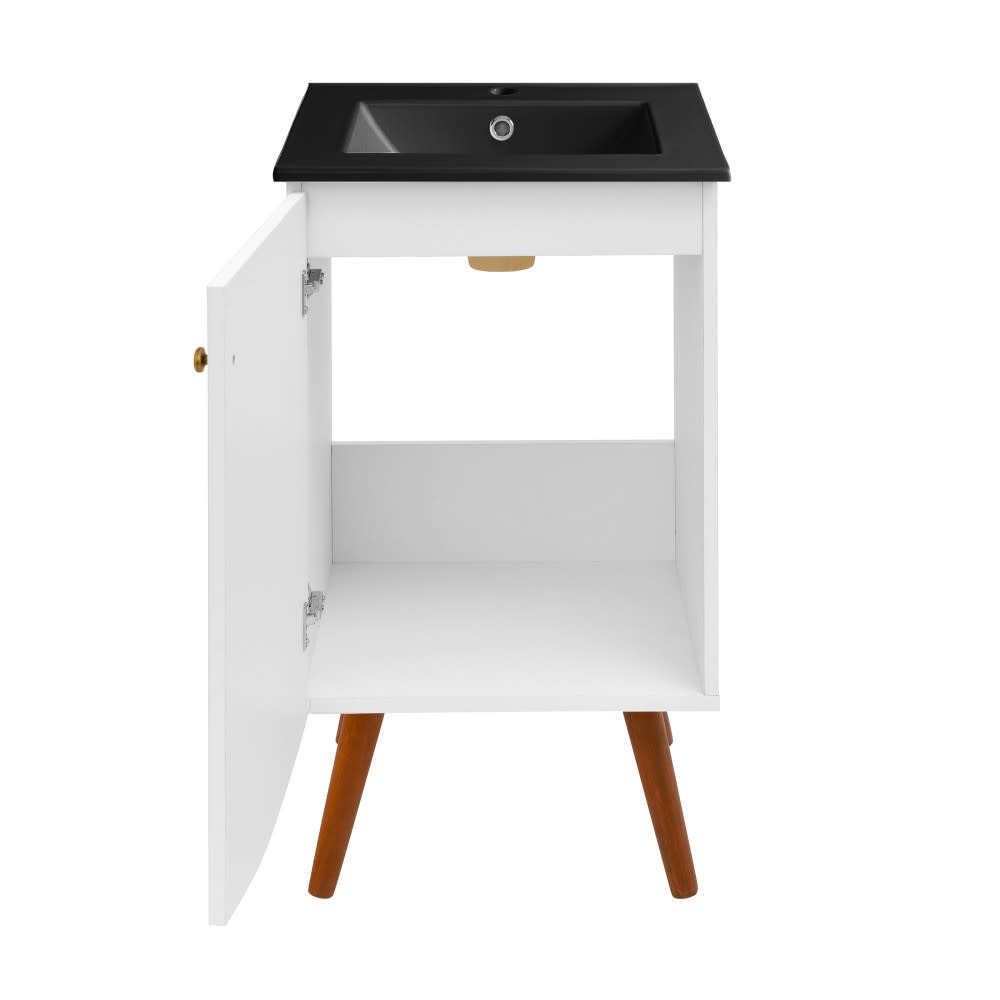Swiss Madison SM-BV650MB Manoir 18″ – White / Matte Black