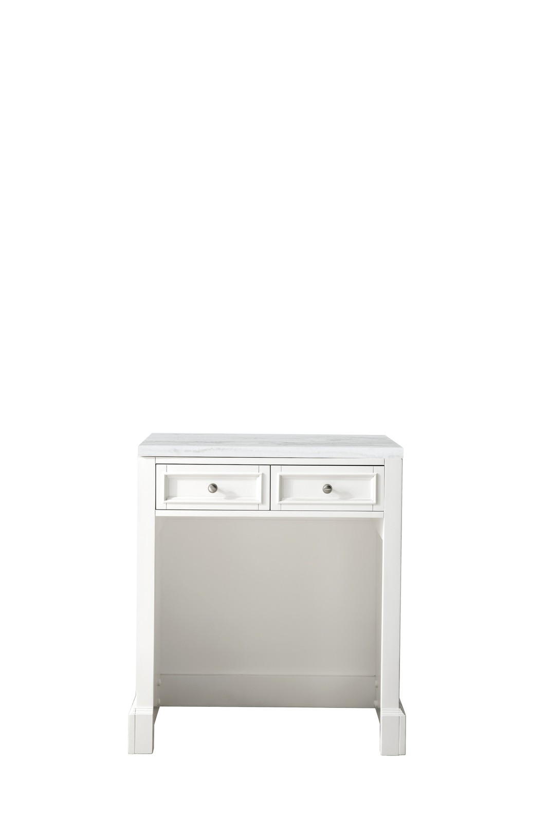 James Martin Vanities 825-CU30-3AF De Soto 30″ Makeup Vanity Set – White