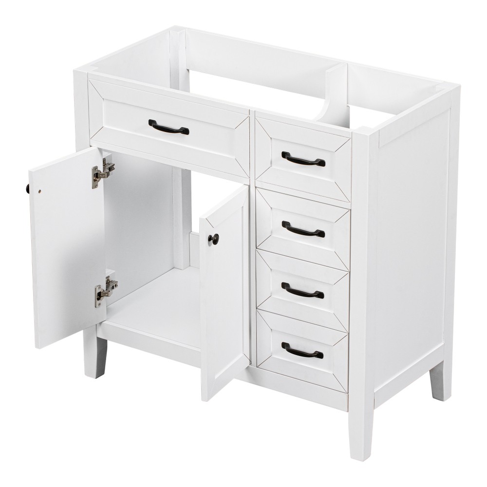 Bathroom Vanity Without Sink Cabinet Base Only Bathroom Cabinet W Drawers