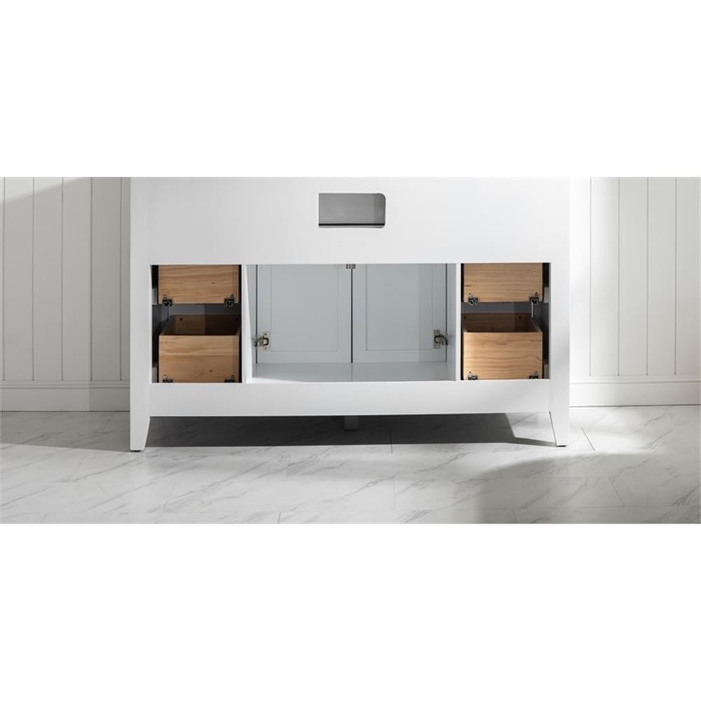 Design Element Burbank 54″ Single Vanity in White