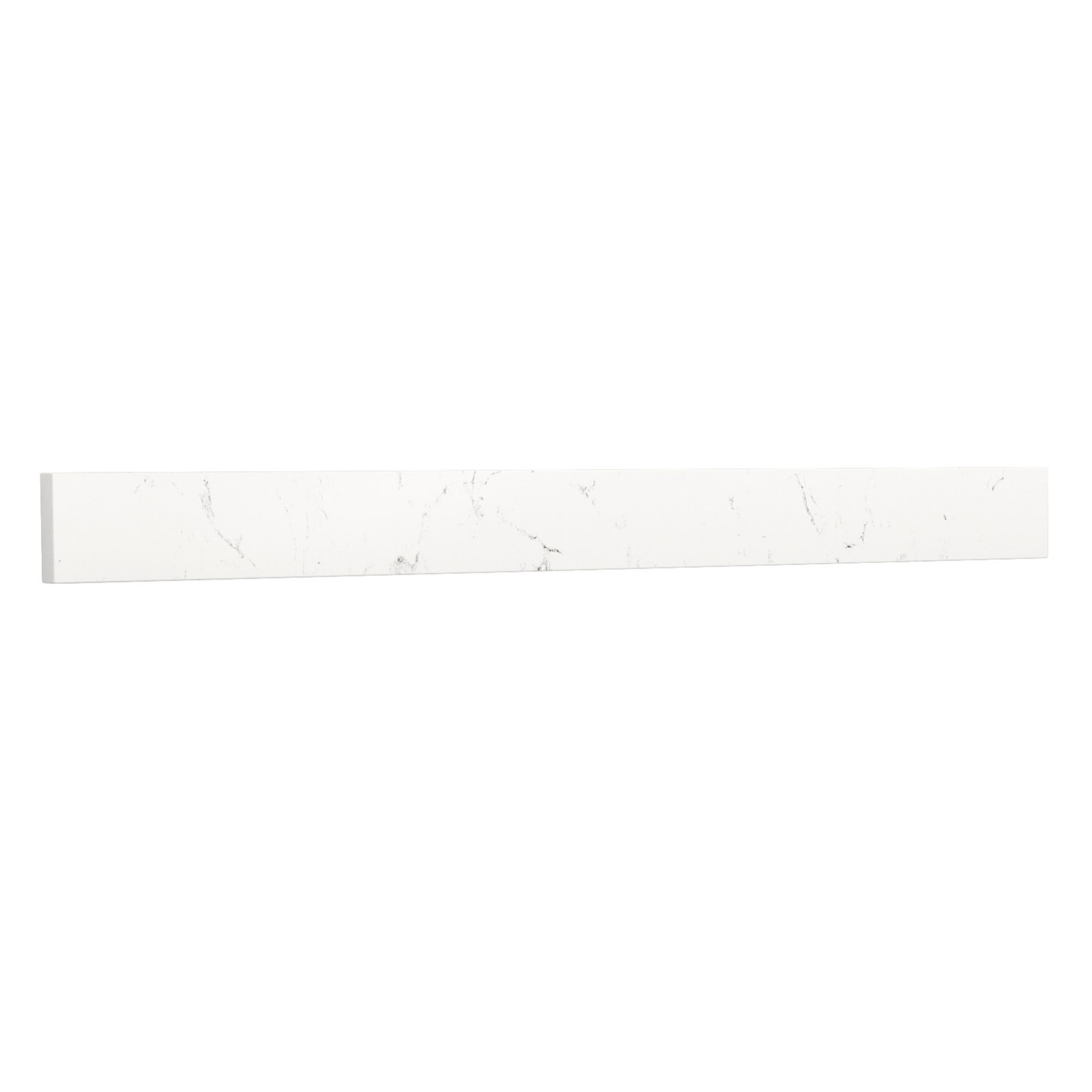 Wyndham Collection WCFVCA136BS 36″ x 3″ Backsplash – Carrara Cultured Marble