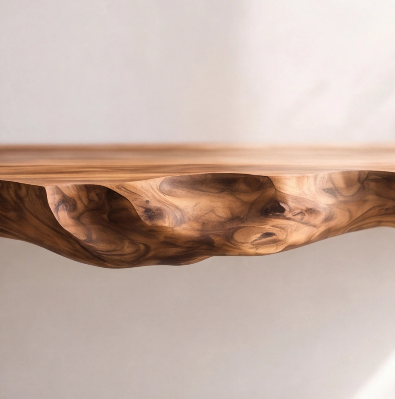 Floating Wood Shelf Live Edge Wall Shelf Rustic Modern Floating Shelf Minimalist