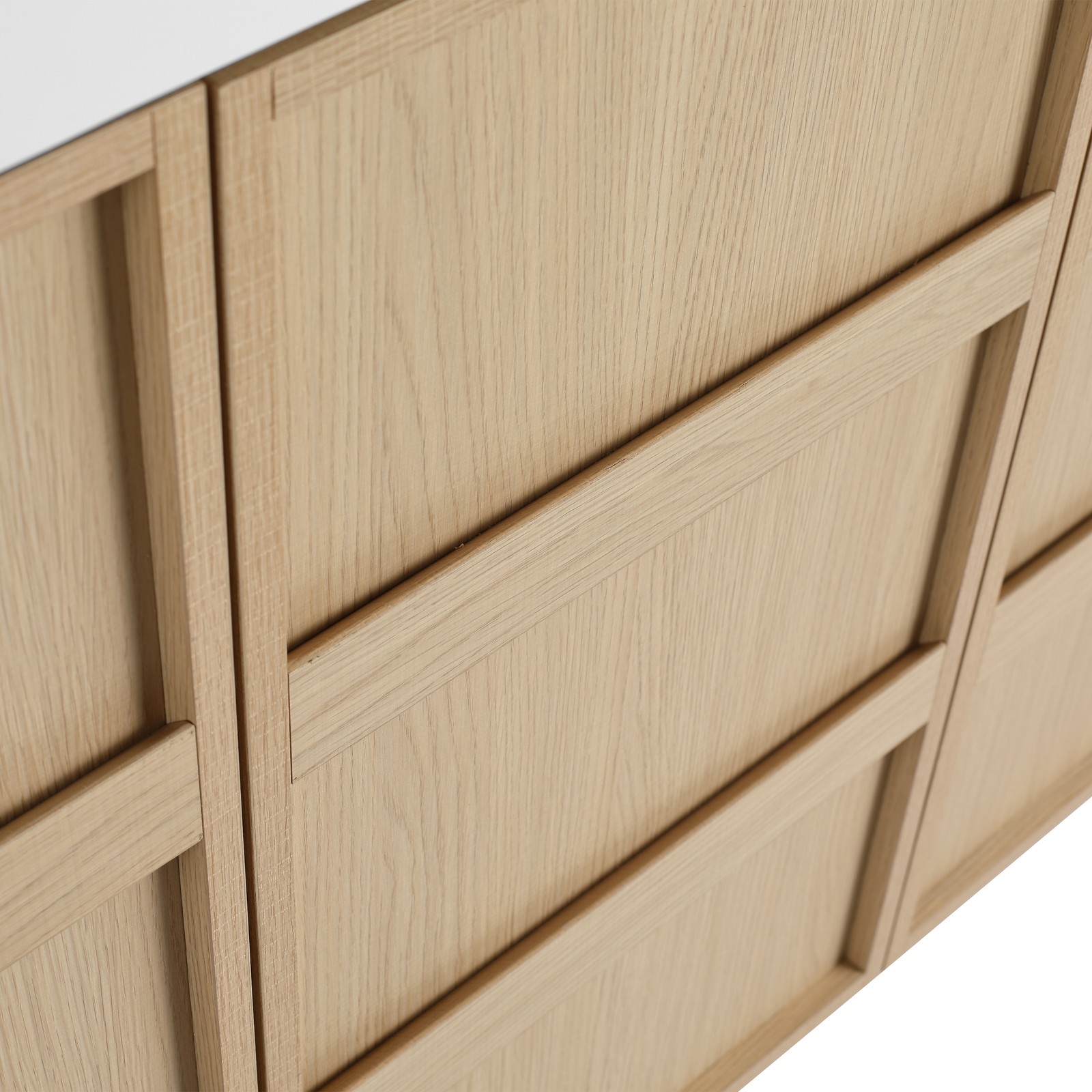 48 Inch Plywood Freestanding Bathroom Vanity Cabinet W/ 3 Doors Without Sink