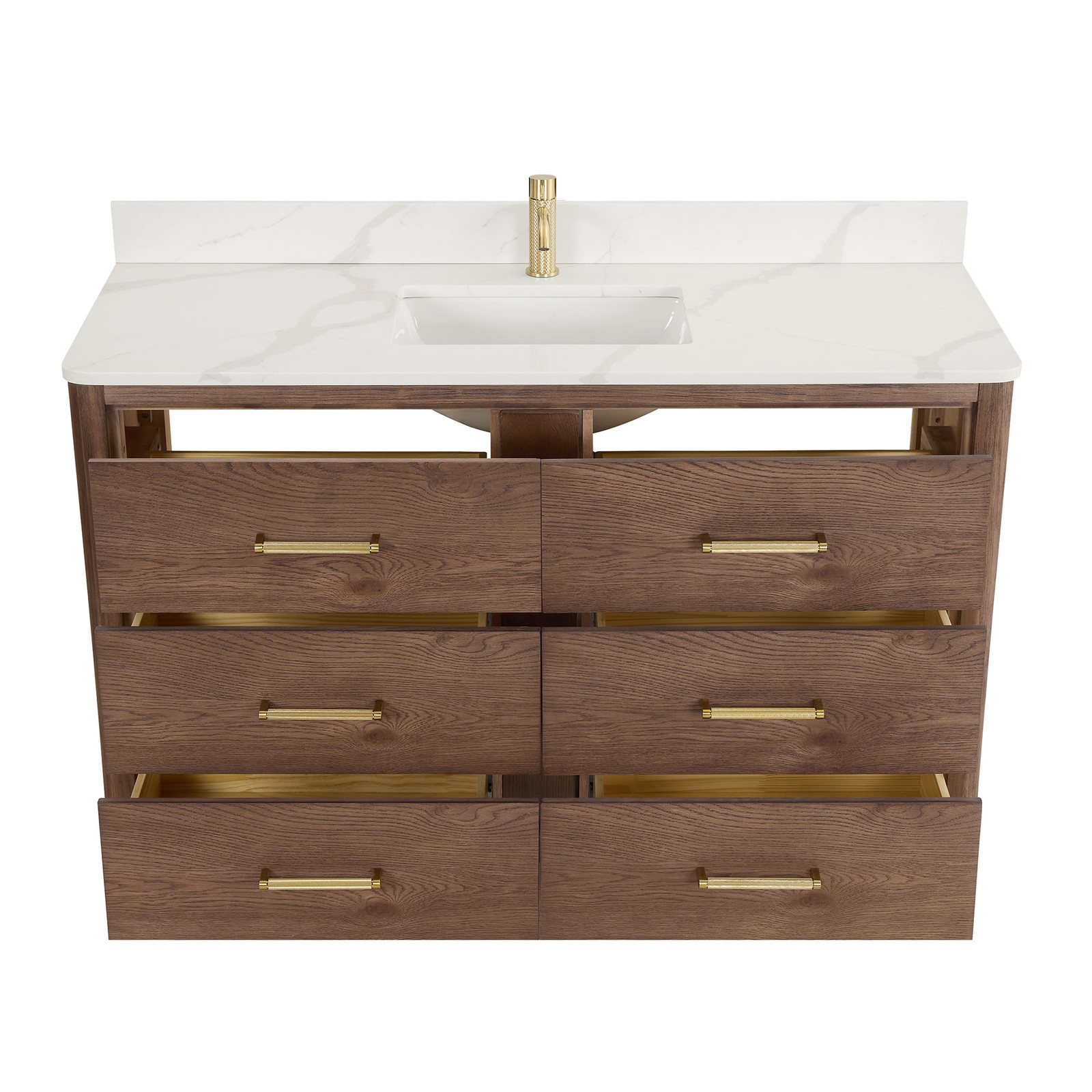 Miseno MV-NM-706555 Porto 54″ – Aged Natural Oak / Fish Maw White