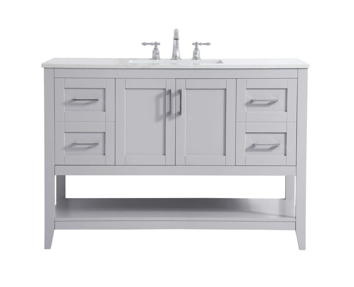 Elegant Lighting VF16048 Audy 48″ – Grey