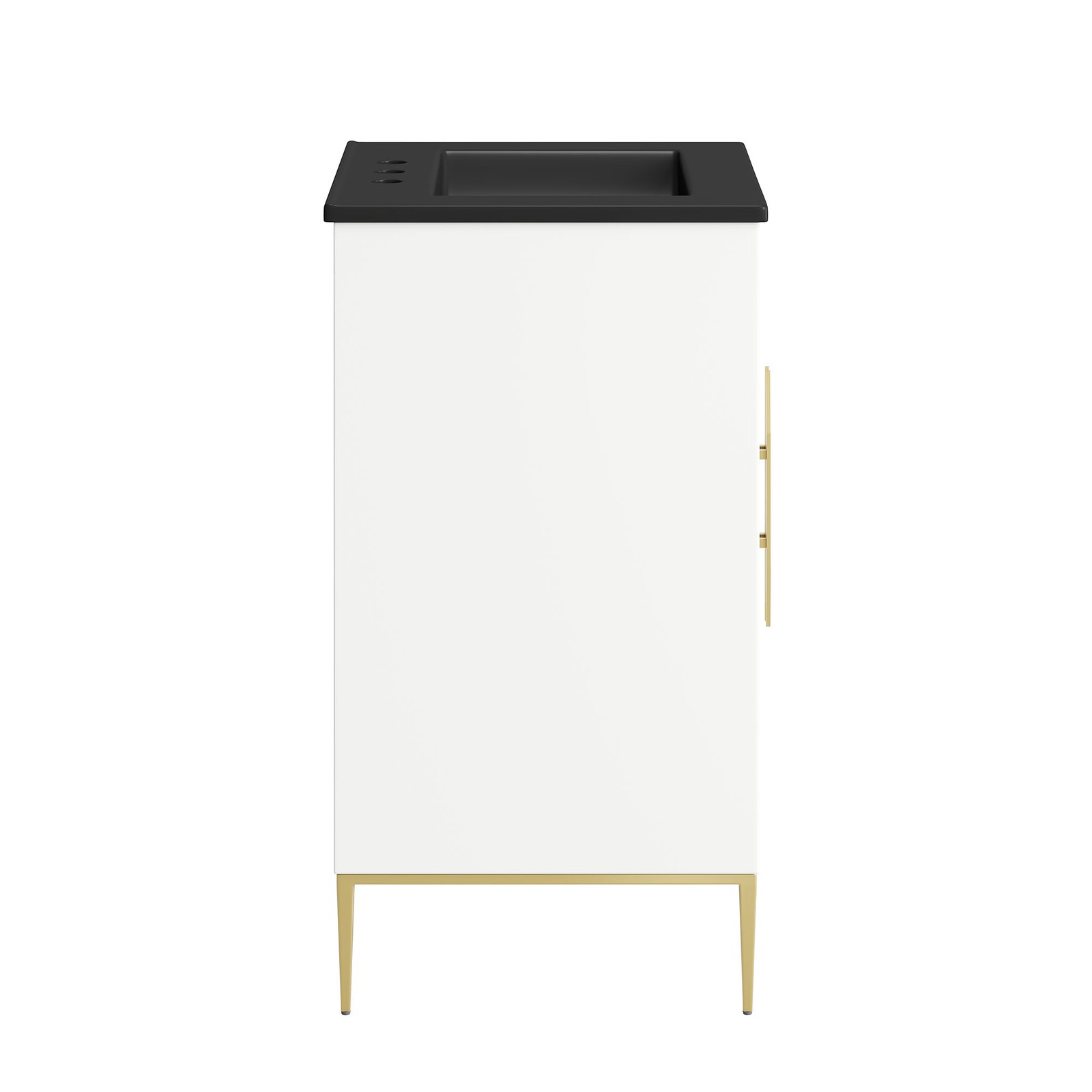 Modway Awaken 24″ Bathroom Vanity in White With Ceramic Sink Basin